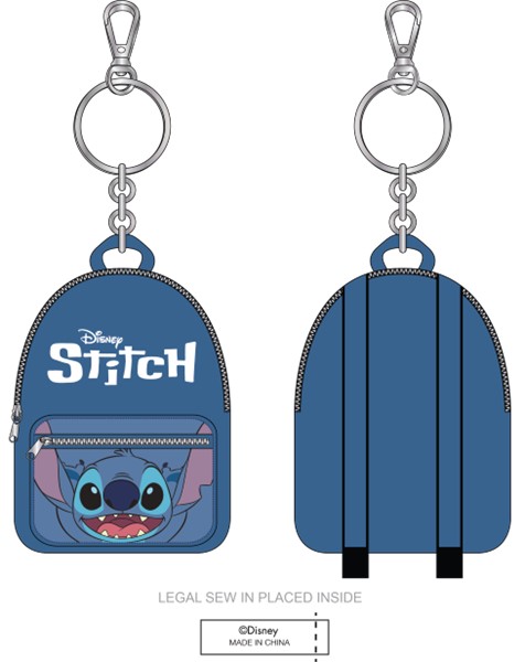Stitch Backpack Keychain