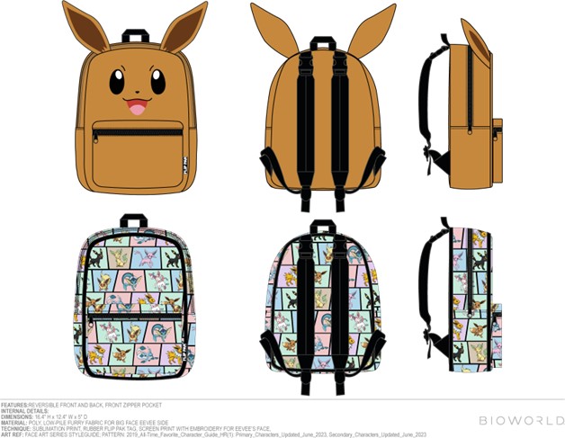 Eevee Reversible Backpack