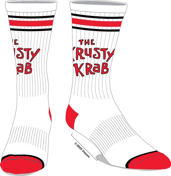 Chaussettes de sport Krusty Krab