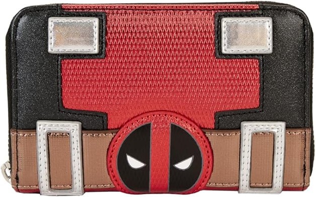 Portefeuille zippé Loungefly Marvel Deadpool