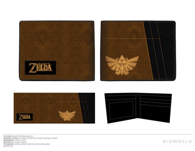 The Legend of Zelda: Portefeuille Badge Hyrule