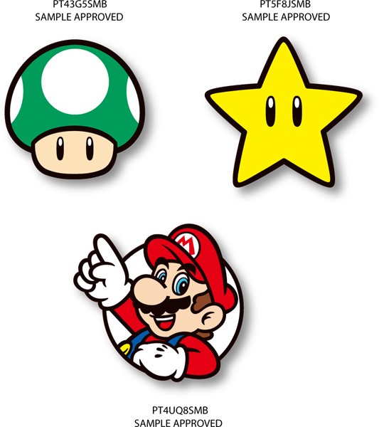 Super Mario Bros Patches 3pc