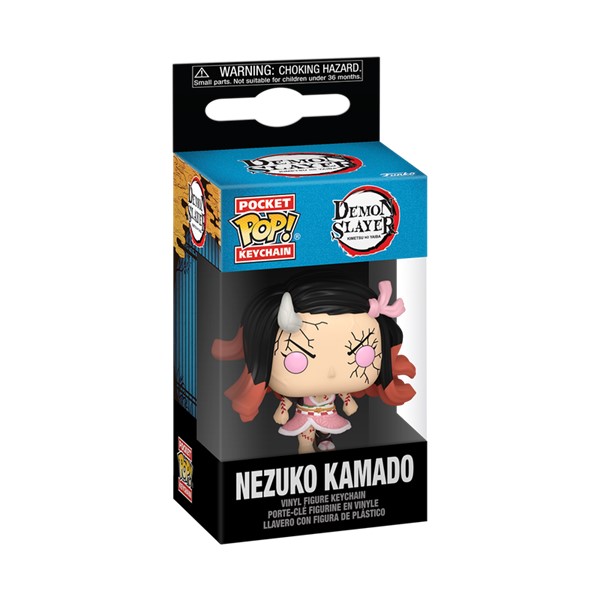 POP! Demon Slayer Keychain Nezuko Kamado Demon Form