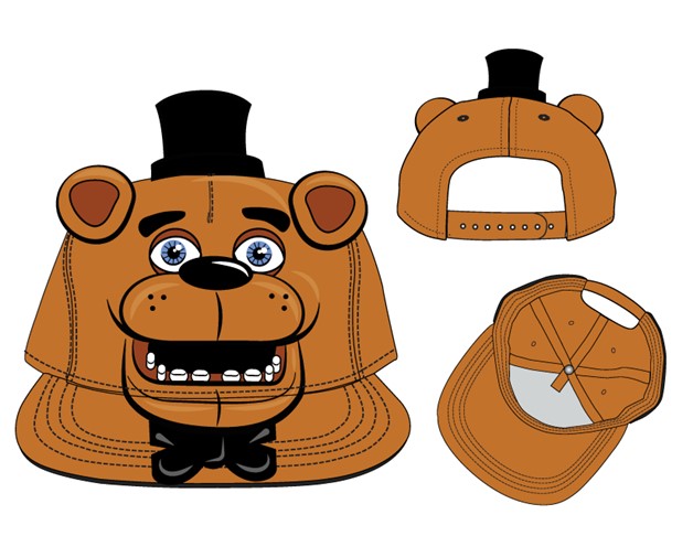 Casquette Freddy Face 3D pour enfants
