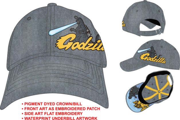 Godzilla Grey Cap