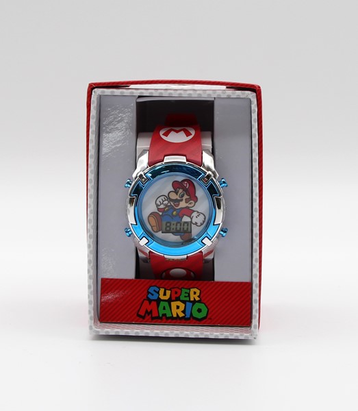 Montre pour enfants Super Mario Red