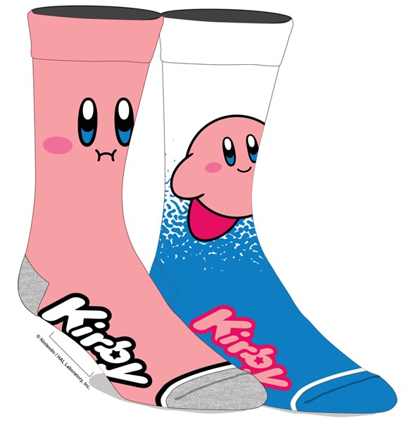 Kirby Socks 2 pack