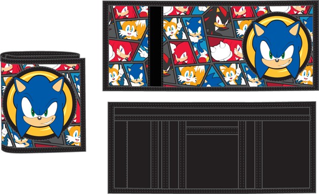 Portefeuille Sonic pour enfants