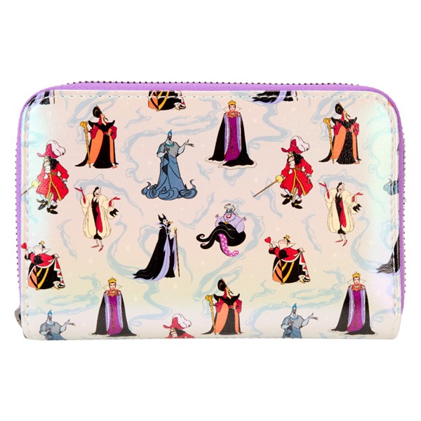 Loungefly : Portefeuille irisé Disney Villains