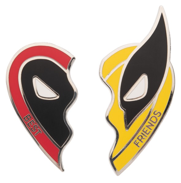 Deadpool & Wolverine Best Friends Pins