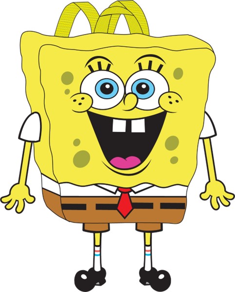 SpongeBob Plush Backpack