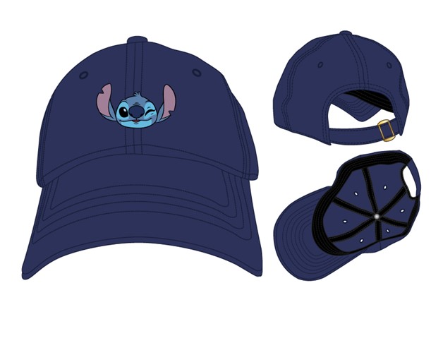 Stitch Navy Cap