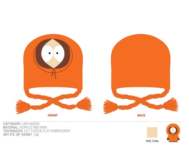 South Park : Chapeau Kenny Laplander
