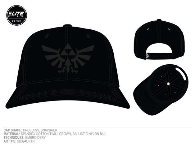 Legend of Zelda : Casquette ton sur ton Hyrule Crest
