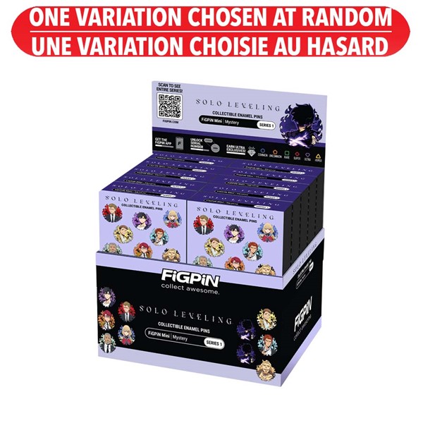Figpin Mini Mystery Solo Leveling Assortie