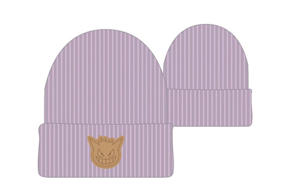 Gengar Patch Purple Beanie