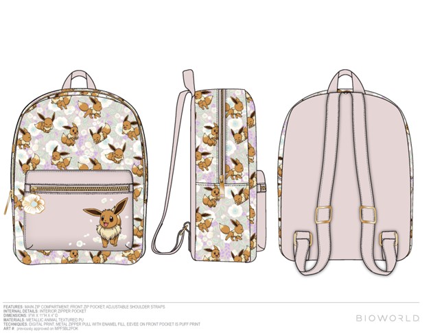 Eevee Floral Mini Backpack