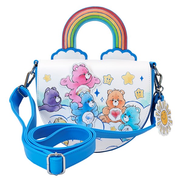 Loungefly: Care Bears Crossbody with Rainbow Handle