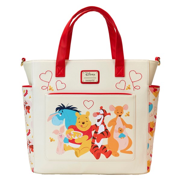 Loungefly: Winnie the Pooh Love Convertible Tote Backpack