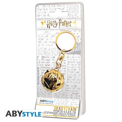 Harry Potter Golden Snitch Keychain