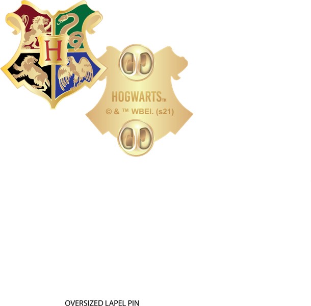 Hogwarts Crest Lapel Pin