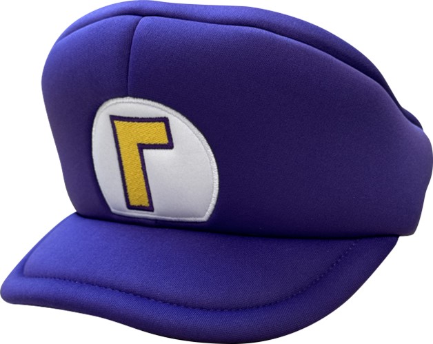 Super Mario : Chapeau de jeu de rôle Waluigi