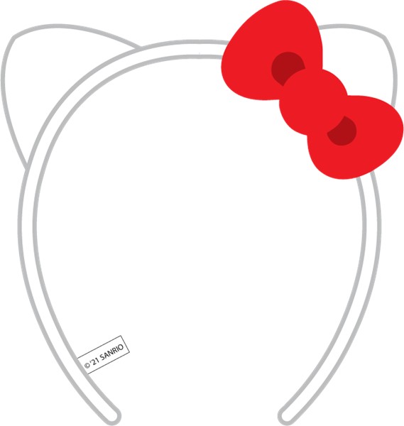 Bandeau oreilles Hello Kitty