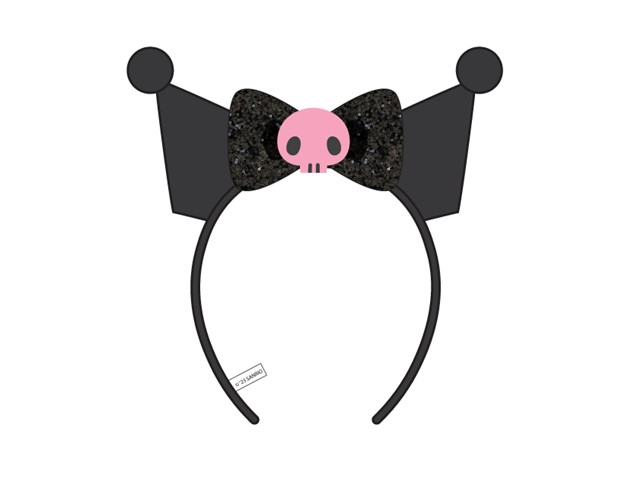 Kuromi Ears Headband