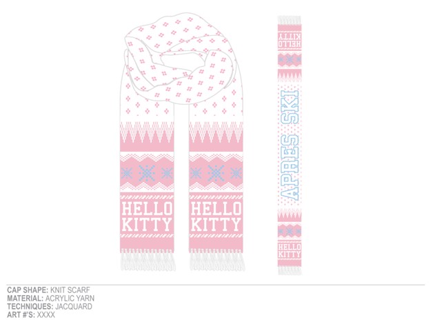 Hello Kitty Apres Ski Scarf