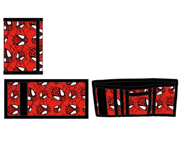 Portefeuille Velcro Spiderman