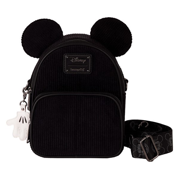 Loungefly : Mini sac à dos et sac à bandoulière convertible Mickey Mouse