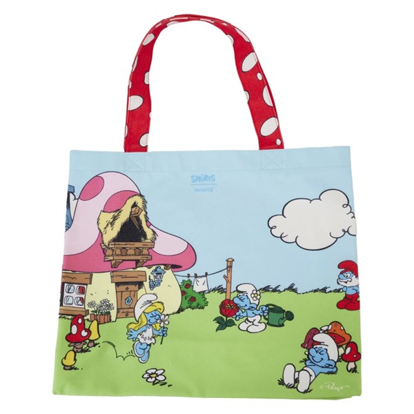 Loungefly: Smurfs Canvas Tote Bag