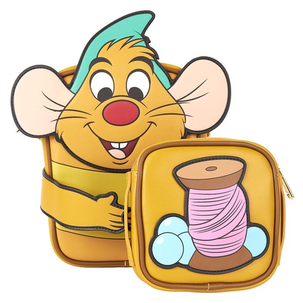 Loungefly : Sac bandoulière Gus 75e anniversaire de Disney Cendrillon