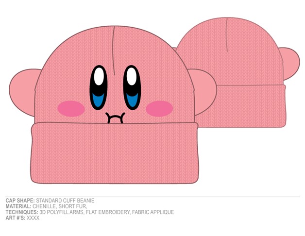 Bonnet Kirby Face