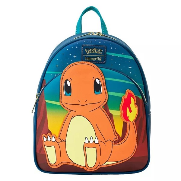 Loungefly : Mini sac à dos Pokémon Charmander phosphorescent