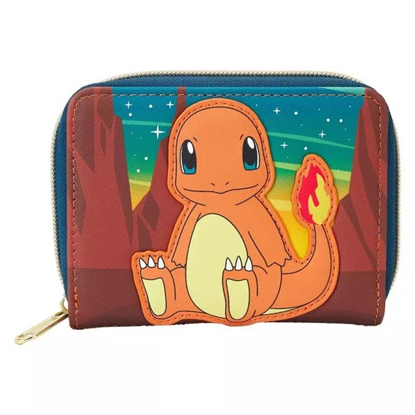 Loungefly : Portefeuille Pokémon Charmander phosphorescent