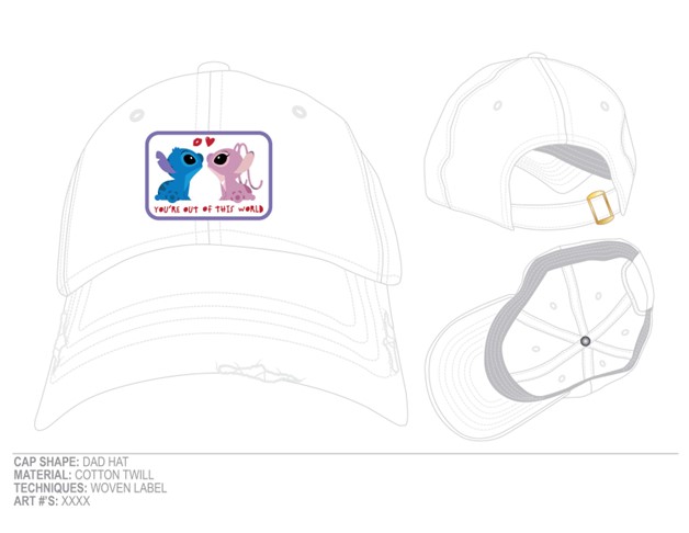 Casquette d'ange Lilo & Stitch