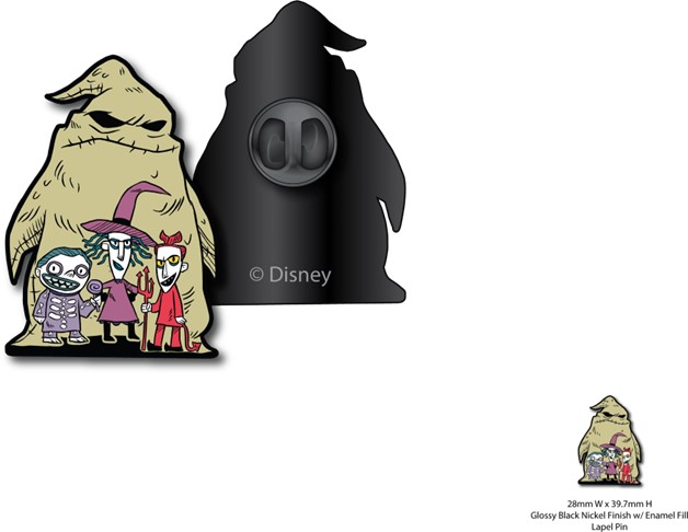 Nightmare Before Christmas: Oogie Boogie Lapel Pin