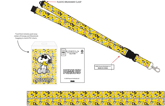 Peanuts: Snoopy Lanyard