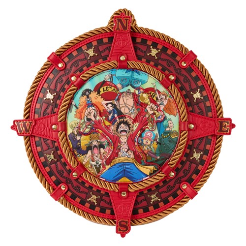 Loungefly: One Piece - Compass Figural Mini Backpack