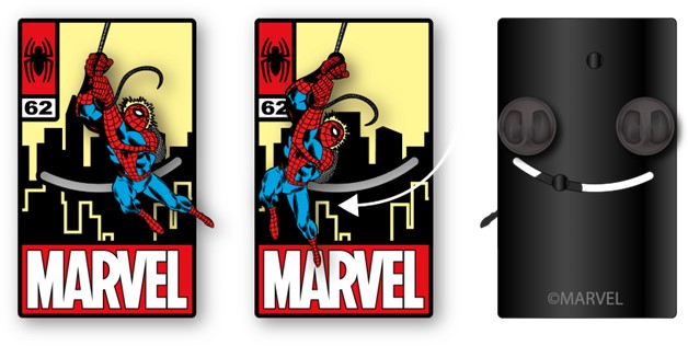 Spider-Man Sliding Lapel Pin