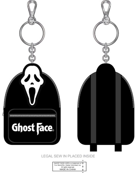 Ghostface Mini Backpack Keychain