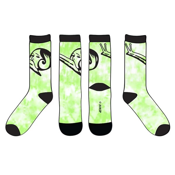 Chaussettes tie-dye Junji Slug Girl