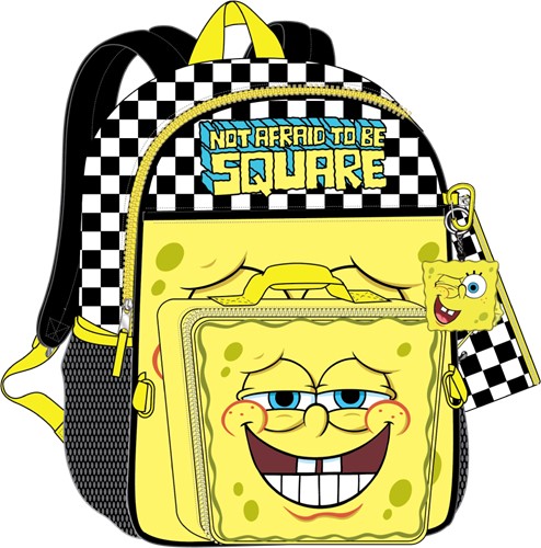 Sac à dos 5 pièces pour enfants Motif Bob l'éponge