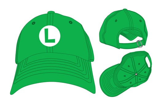 Luigi Logo Green Cap