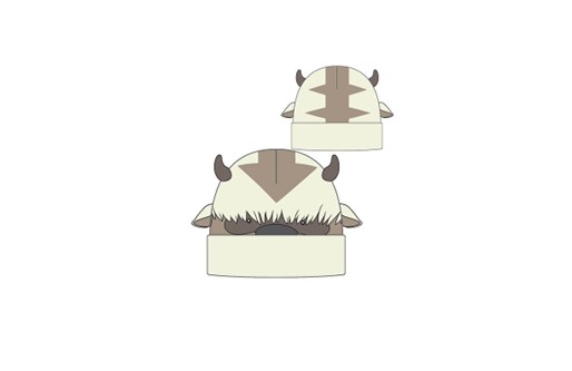 Avatar the Last Airbender: Appa Face Beanie