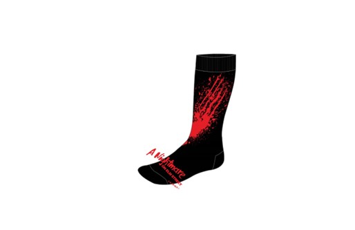 Nightmare on Elm Street Scratch Socks
