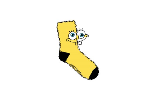 SpongeBob Face Cozy Socks