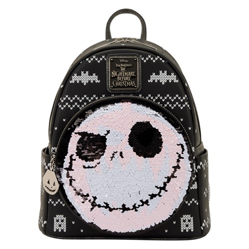 Disney The Nightmare Before Christmas: Jack Jack Reversible Sequin Backpack