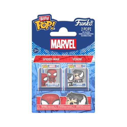 Bitty Pop! Spider-Man & Venom 2-Pack